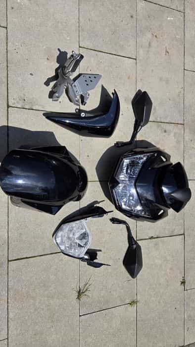 Toba carene Kawasaki Z750 2007 +