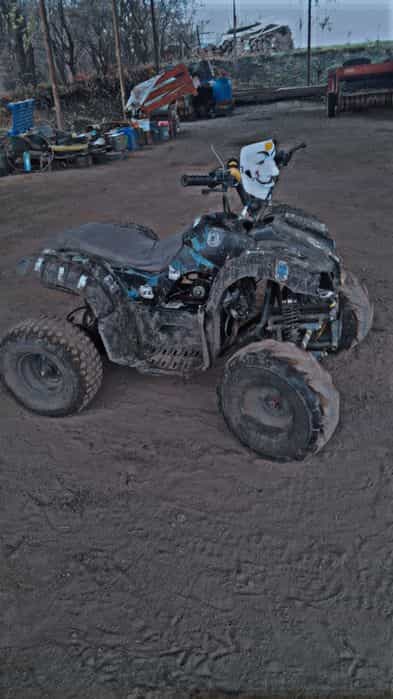 Vând atv 125cc kxd sau schimb cu cros 125cc