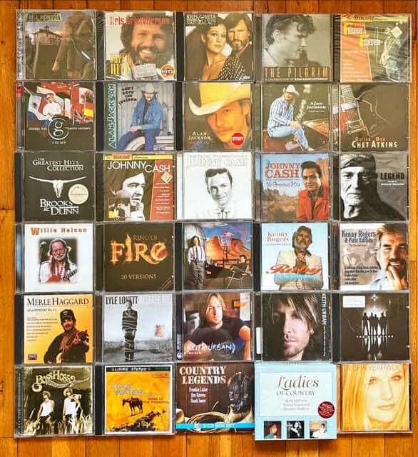 Lot CD orig country, blues, cuban music, soul: Jackson, Hooker, Ferrer