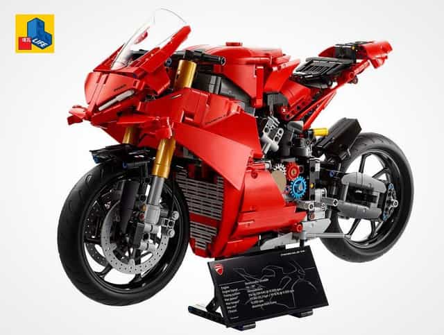 NOU TIP Le Go Motocicleta Ducati Panigale V4 S 42202
