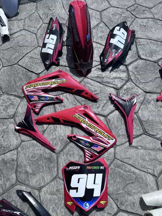 Set carene moto Cross Honda CRF