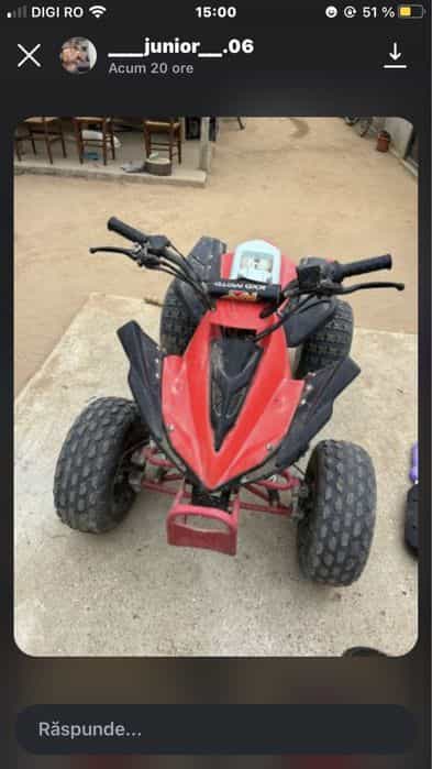 Se vinde ATV 125 nu intra in viteza nu porneste din cauza magnetoului