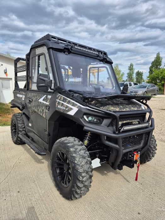 UTV Hisun Freelander 750CC Camo, omologat T1A/B, cabina cu geamuri