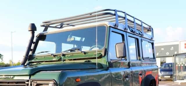 Portbagaj metalic Land Rover Defender – model clasic
