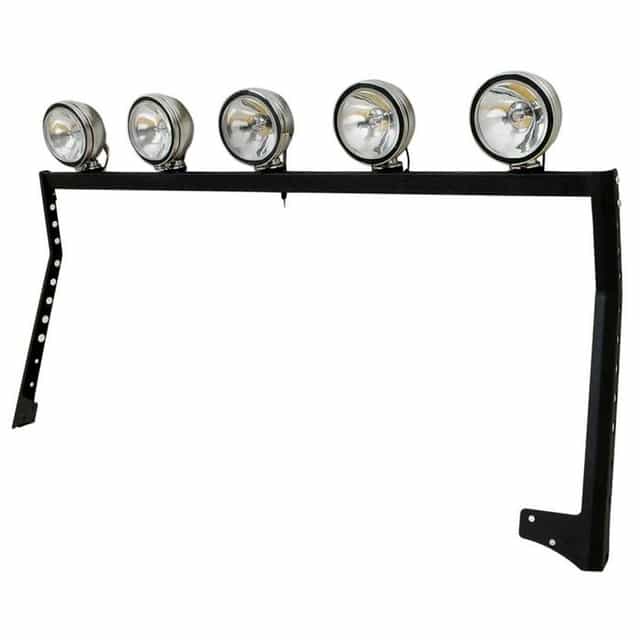 Suporti dedicati Jeep Wrangler JK 2007-2017 pentru 5 proiectoare