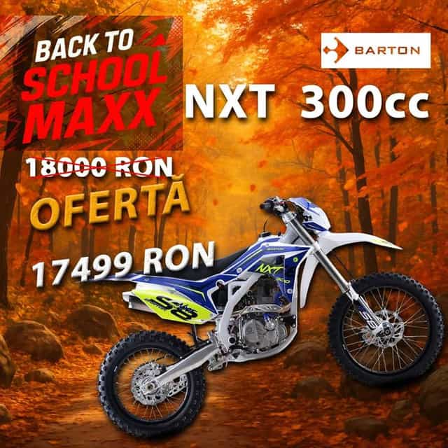 Motocross Barton NXT 300cc racire apa!26 cp model 2025