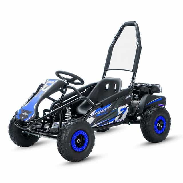Buggy copii 98cc Mud Monster 6" automata 4T benzina albastru