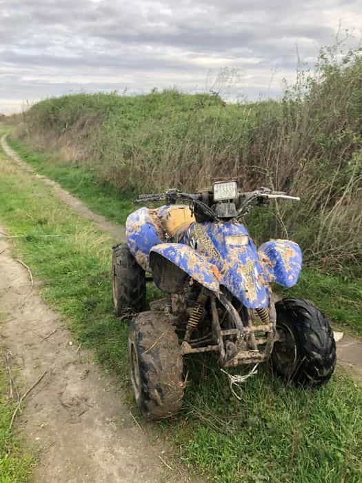 Atv polaris scrambler