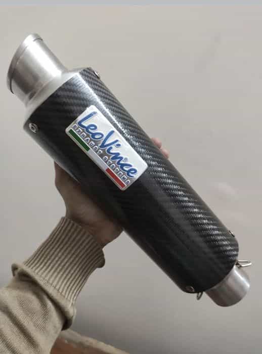 Evacuare moto Leovince GP corsa replica/ toba moto omologare stantata