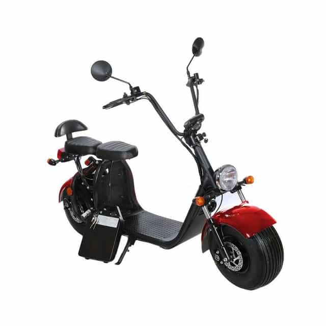 Black Friday Electric Scooter, SHANSU CP1, Versiune 10, Rosu NOU,