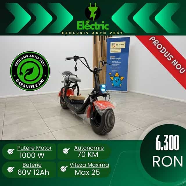 Tricicluri electrice fara permis, scutere electrice , atv uri