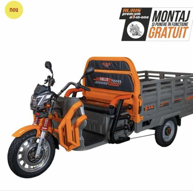 Triciclu electric Cargo RURIS PILOT 3130 G 3600 W