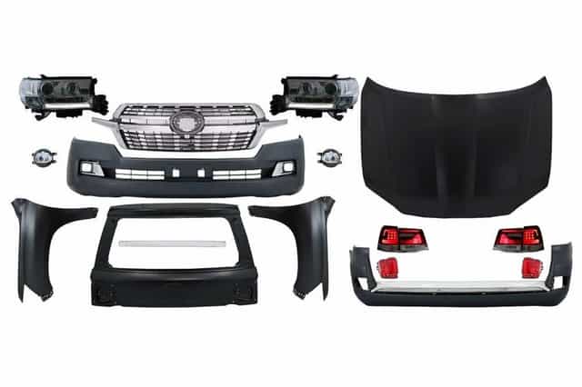 Kit Complet Toyota Land Cruiser J200(08-16) Conversie 2018+ LC200 Look