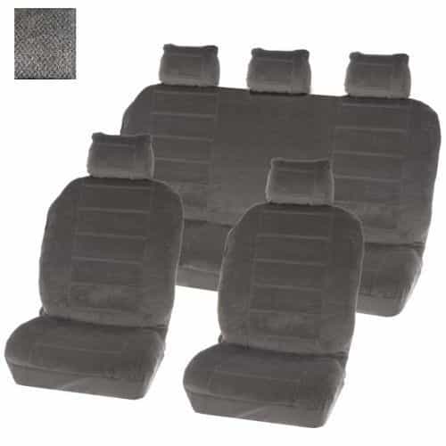 Huse scaune auto Washington Grey, 9 buc.