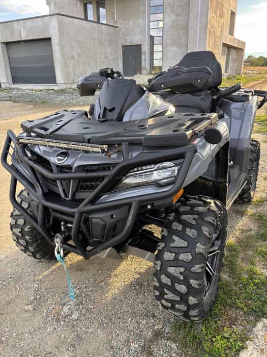Vând ATV CF Moto 850 XC  , numere negre E 5 . Stare foarte buna!