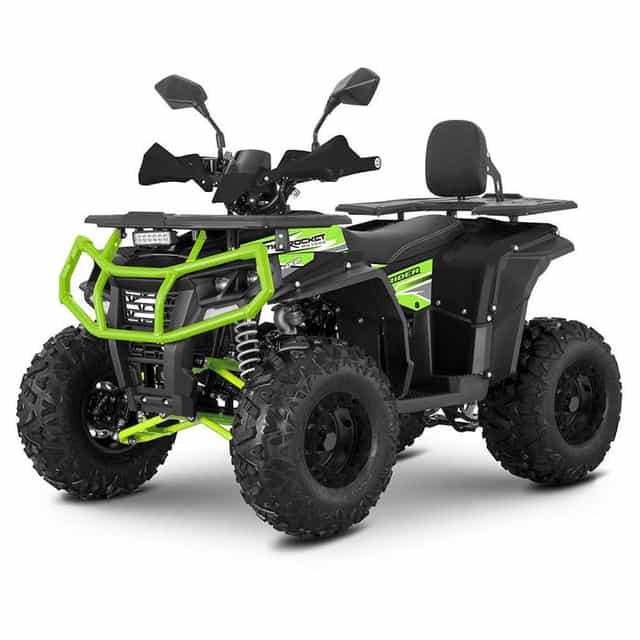 Atv 125cc RockRider 8" semi-automat 4T benzina negru