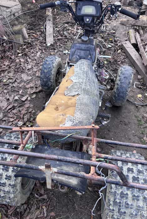 Vand atv bashan pentru reconditionat cu acte