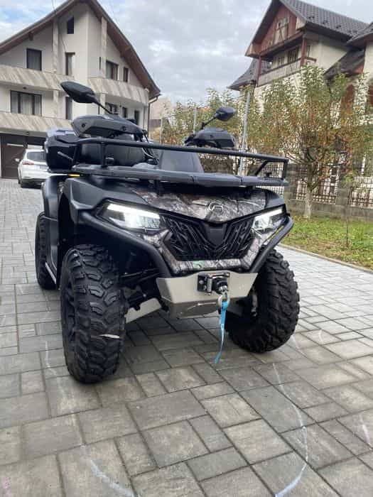 CF Moto 625 Touring 680 km fara zgirieturi sau carenaze rupte