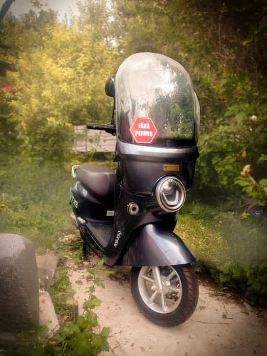Scuter electric fara permis RDB Oslo