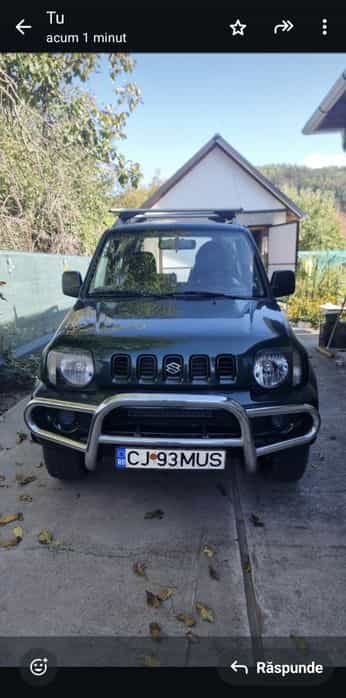 Vând Suzuki Jimny an 2002  motor 1,3 benzină pe lanț
