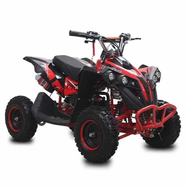 Atv copii 49cc Minigade 6" pornire electrica rosu