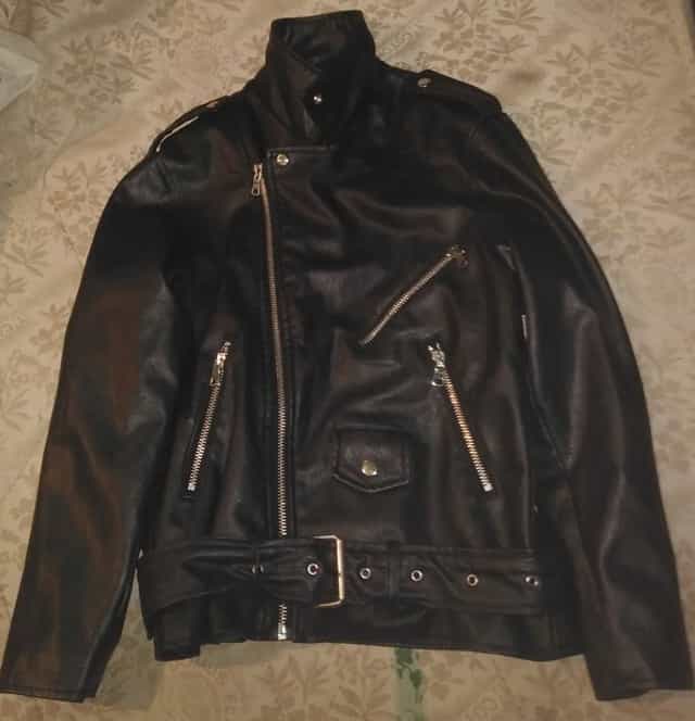 Geaca de piele Noua de la Sisley, colectia noua, S, M, L, XL