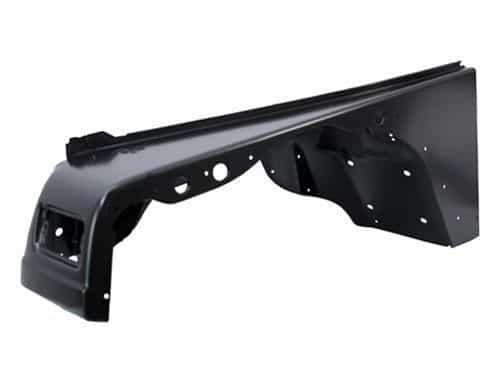 Aripa fata Jeep Wrangler (Tj/Vj), 09.1996-07.2006, partea Dreapta, fara gaura pentru semnaliz...