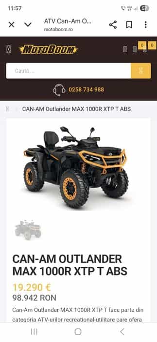 Can Am Outlander max 2025