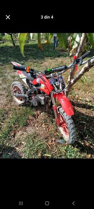 Vând schimb minicross 50cc 2T motocicleta de copii