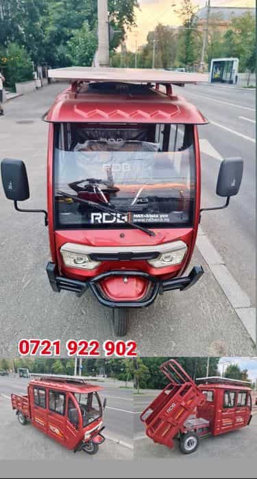 Triciclu electric  RDB MAX-Klass PRO fara permis PANOU SOLAR automat /