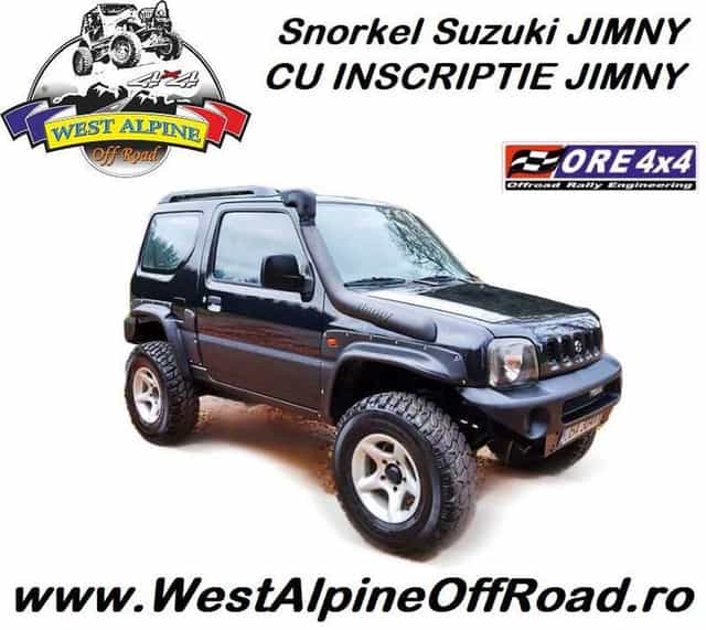 Snorkel Suzuki Jimny - Kit complet CU INSCRIPTIE JIMNY
