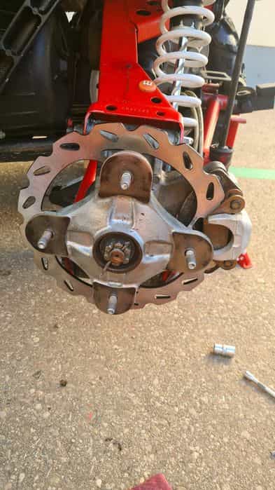 Butuc roata fata Polaris Scrambler 850 | Arc Variator secundar EPI