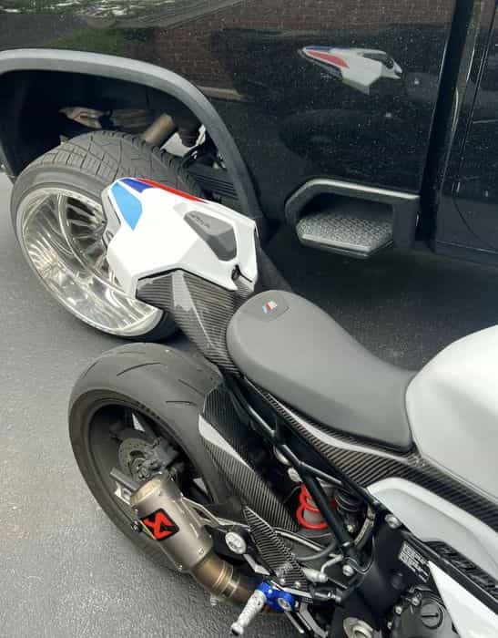Evacuare Austin Racing S1000RR 2025 / toba moto Akrapovic 60mm toba s1