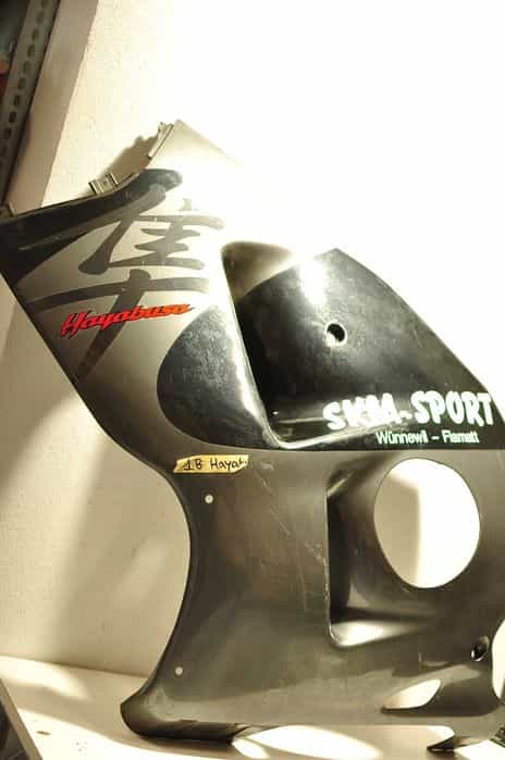 Carene scarite parbriz Suzuki GSXR13000 Hayabusa prima generatie