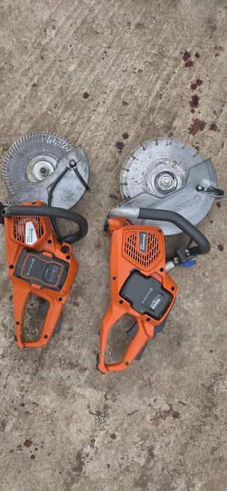 Drujba taiat betonul husqvarna k540i si k535i + acumulatori