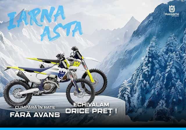 Motociclete Husqvarna (Finantare flexibila)