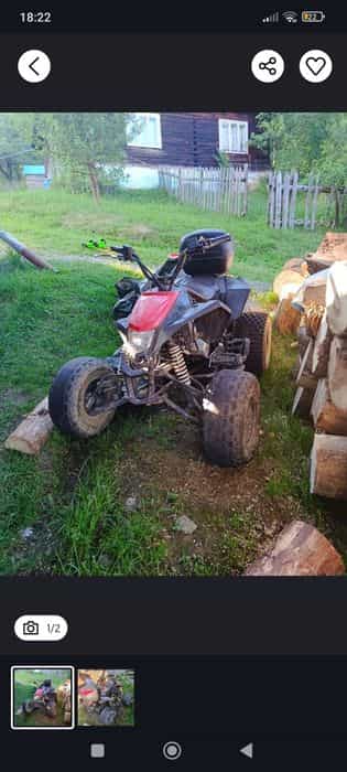 Vând atv 107cc în stare bună de funcționare