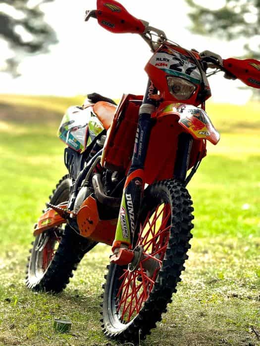 Ktm exc 250 ,2009, pornire electrica