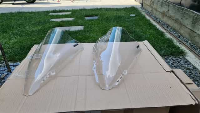 Parbriz Fabbri double bubble Yamaha R1 2000 2001 și R1 2002 2003