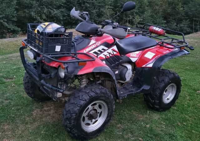 ATV Linhai 300 Worker, tractiune 2x4, an 2008