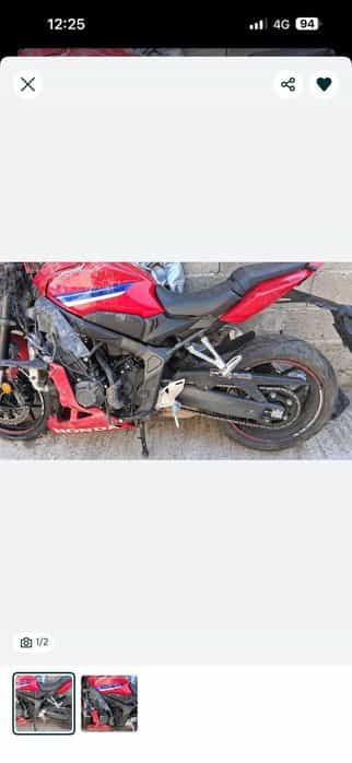 Motocicleta honda cbr 650r