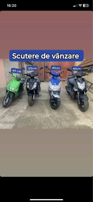 Vand scutere functionale aduse recent din germania