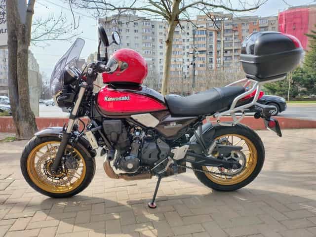Kawasaki Z650 RS 50th anniversary + casca, geaca, topcase, side case..