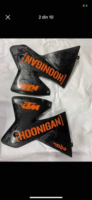 Carene KTM.  525-520 Exc bascula spate carcasa filtru aer