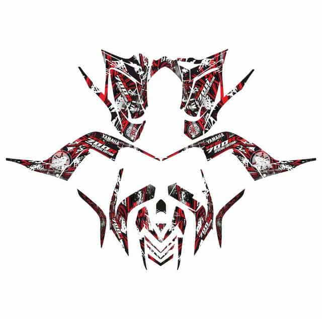 Stickere Autocolant YAMAHA RAPTOR 350 660 700