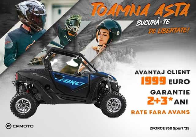 ATV CFMOTO ZFORCE 950 Sport '25 (TGB, Linhai, Can-Am, Polaris)