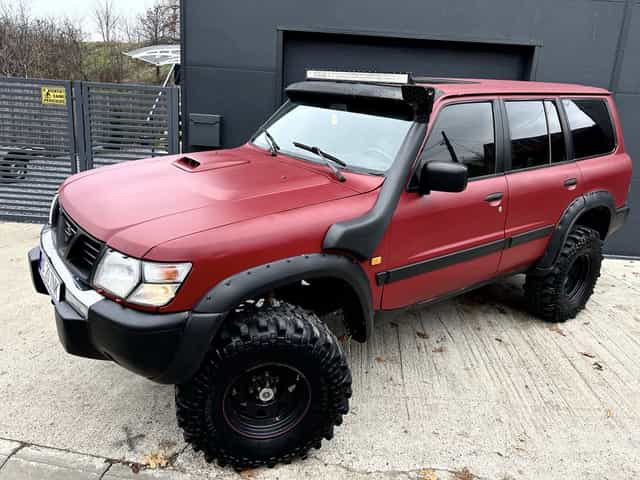 NISSAN Patrol m57//Piele//Silverstone//Troliu