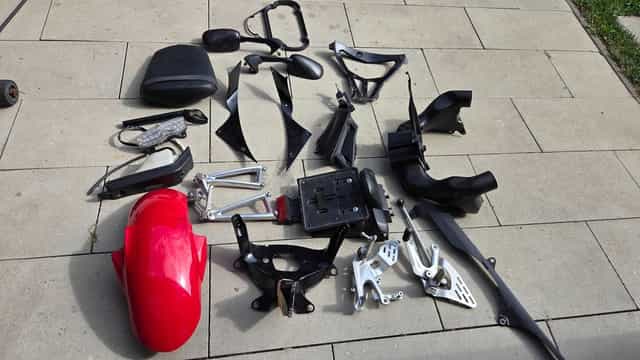 stop scarite parbriz Yamaha R6 2003 2005