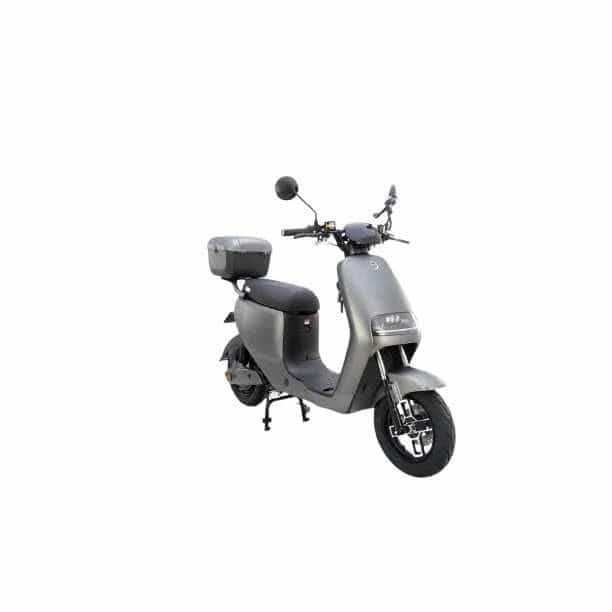 Scuter electric 900 W, autonomie 90 km, maxim 25 km/h, gri