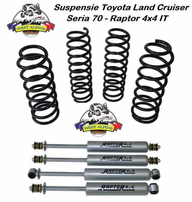Suspensie Toyota Land Cruiser J70 +6 cm - Raptor 4x4 Italia Off Road